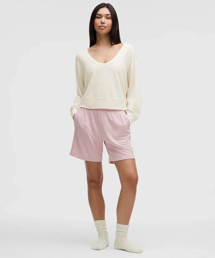 BeCalm Scoop-Neck Pullover | Women's Long Sleeve Shirts