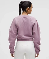 Scuba Cropped Relaxed Crewneck | Women's Hoodies & Sweatshirts