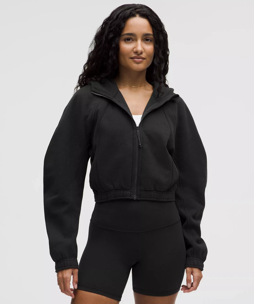 Scuba Full-Zip Cropped Hoodie | Women's Hoodies & Sweatshirts