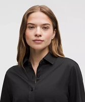 Knit Relaxed-Fit Overshirt | Women's Long Sleeve Shirts