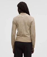 Two-Tone Fitted Full-Zip Sweater *SLNSH Collection | Women's Sweaters