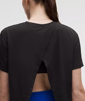 Pace Crush Cross-Back Graphic T-Shirt | Women's Short Sleeve Shirts & Tee's