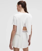 Pace Crush Cross-Back Graphic T-Shirt | Women's Short Sleeve Shirts & Tee's