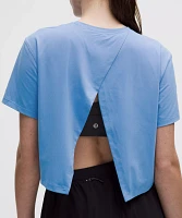 Pace Crush Cross-Back Graphic T-Shirt | Women's Short Sleeve Shirts & Tee's