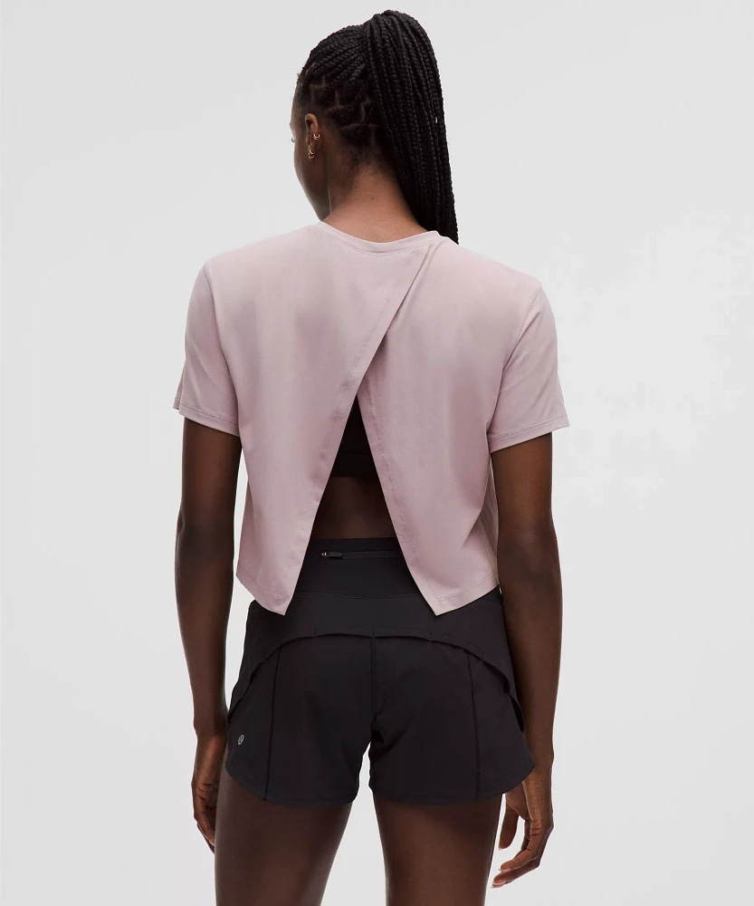 Pace Crush Cross-Back Graphic T-Shirt | Women's Short Sleeve Shirts & Tee's