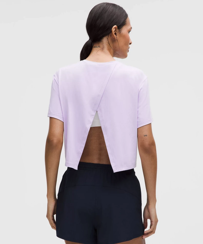 Pace Crush Cross-Back Graphic T-Shirt | Women's Short Sleeve Shirts & Tee's