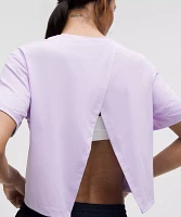 Pace Crush Cross-Back Graphic T-Shirt | Women's Short Sleeve Shirts & Tee's