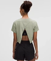 Pace Crush Cross-Back Graphic T-Shirt | Women's Short Sleeve Shirts & Tee's