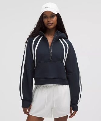 Scuba Oversized Half-Zip Hoodie *Trim | Women's Hoodies & Sweatshirts