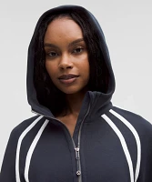 Scuba Oversized Half-Zip Hoodie *Trim | Women's Hoodies & Sweatshirts