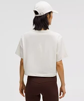 All Yours Organic Cotton Cropped T-Shirt | Women's Short Sleeve Shirts & Tee's
