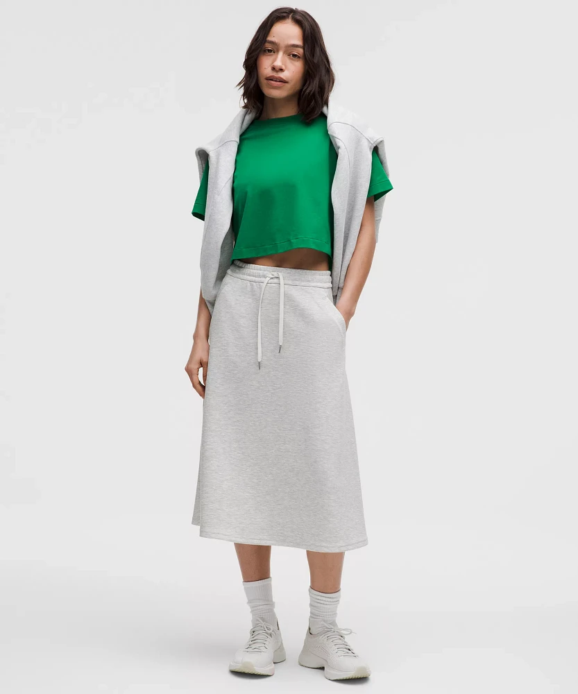 All Yours Organic Cotton Cropped T-Shirt | Women's Short Sleeve Shirts & Tee's