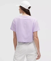 All Yours Organic Cotton Cropped T-Shirt | Women's Short Sleeve Shirts & Tee's