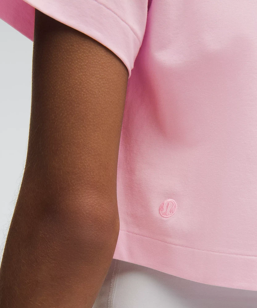 All Yours Organic Cotton Cropped T-Shirt | Women's Short Sleeve Shirts & Tee's