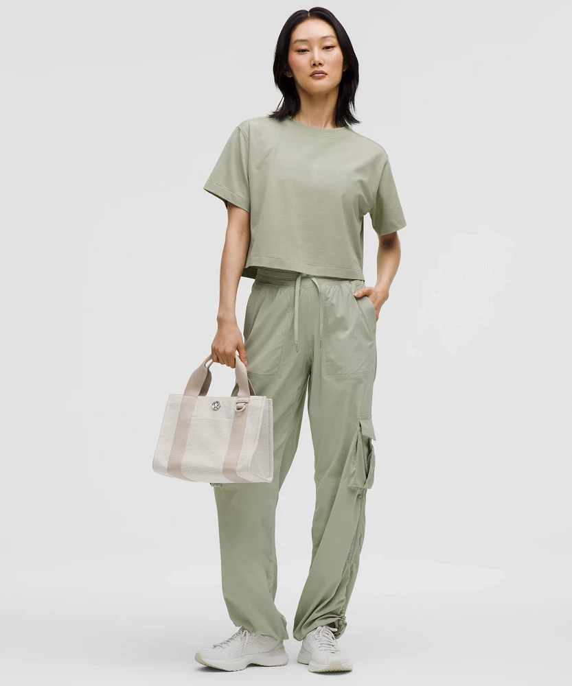 All Yours Organic Cotton Cropped T-Shirt | Women's Short Sleeve Shirts & Tee's