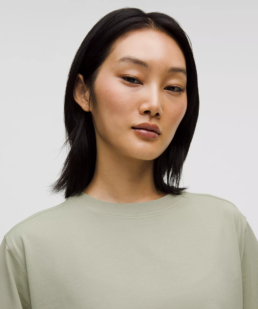 All Yours Organic Cotton Cropped T-Shirt | Women's Short Sleeve Shirts & Tee's