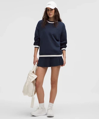 Perfectly Oversized Ringer Crew | Women's Hoodies & Sweatshirts
