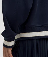Perfectly Oversized Ringer Crew | Women's Hoodies & Sweatshirts