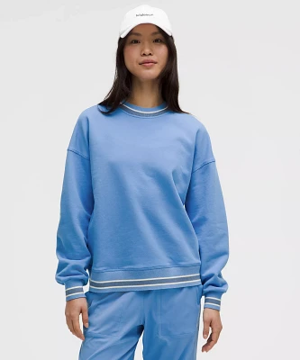 Perfectly Oversized Ringer Crew | Women's Hoodies & Sweatshirts