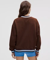 Perfectly Oversized Ringer Crew | Women's Hoodies & Sweatshirts