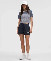 Seamless Classic-Fit Mariner Stripe Cropped T-Shirt | Women's Short Sleeve Shirts & Tee's