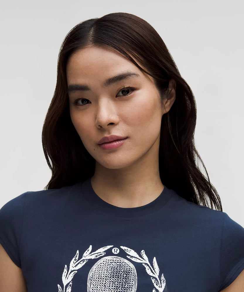 Organic Cotton Baby Tee *Tennis Club | Women's Short Sleeve Shirts & Tee's