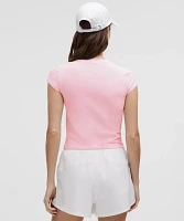 Organic Cotton Baby Tee *Tennis Club | Women's Short Sleeve Shirts & Tee's