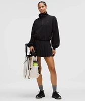 Cotton Terry Tennis Half Zip | Women's Hoodies & Sweatshirts