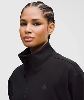 Cotton Terry Tennis Half Zip | Women's Hoodies & Sweatshirts