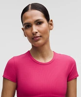 All It Takes Back-Twist Ribbed Short-Sleeve Shirt | Women's Short Sleeve Shirts & Tee's