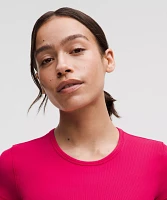 All It Takes Back-Twist Ribbed Short-Sleeve Shirt | Women's Short Sleeve Shirts & Tee's