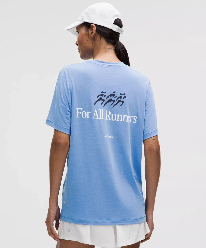Jersey Training Short-Sleeve Shirt *Run Graphic | Women's Short Sleeve Shirts & Tee's