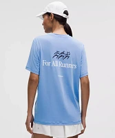 Jersey Training Short-Sleeve Shirt *Run Graphic | Women's Short Sleeve Shirts & Tee's