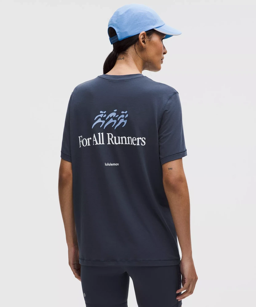 Jersey Training Short-Sleeve Shirt *Run Graphic | Women's Short Sleeve Shirts & Tee's