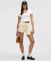 Wunder Under SmoothCover Square-Neck T-Shirt | Women's Short Sleeve Shirts & Tee's