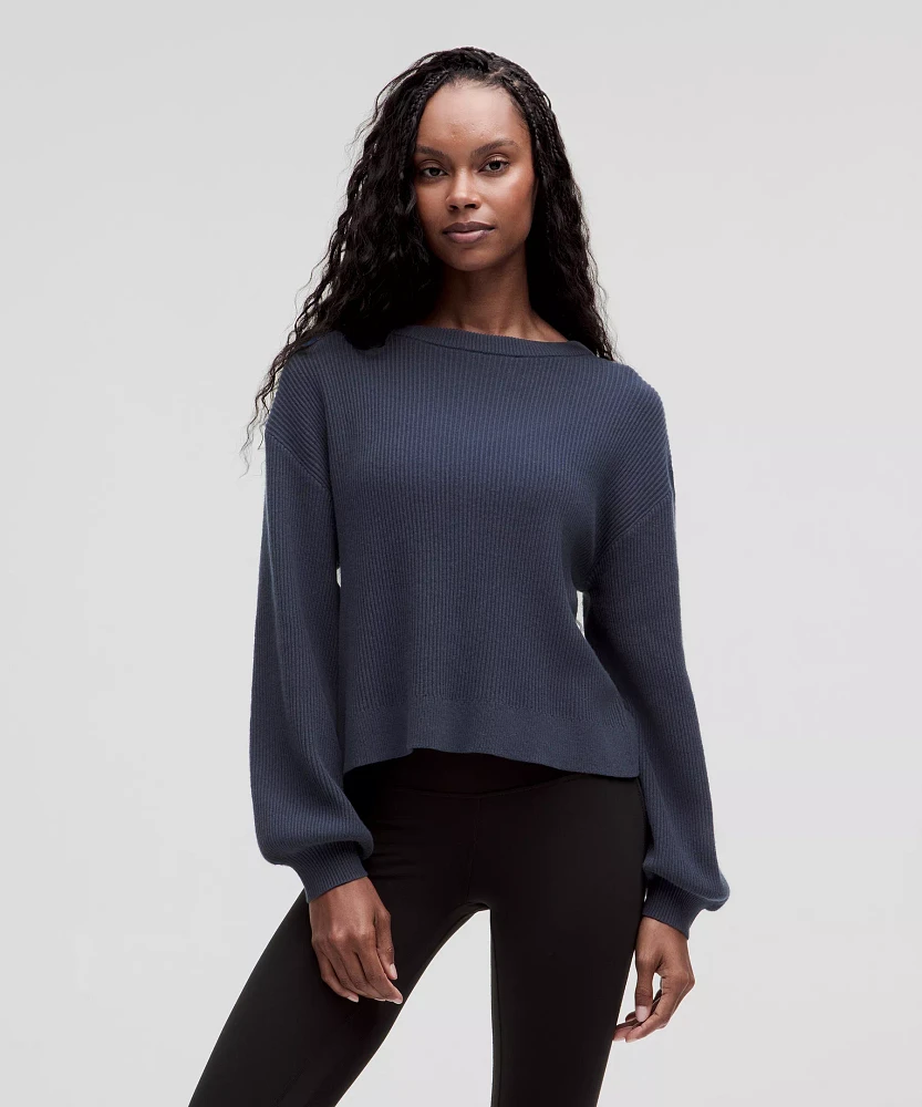 Reversible Crossover Sweater | Women's Sweaters