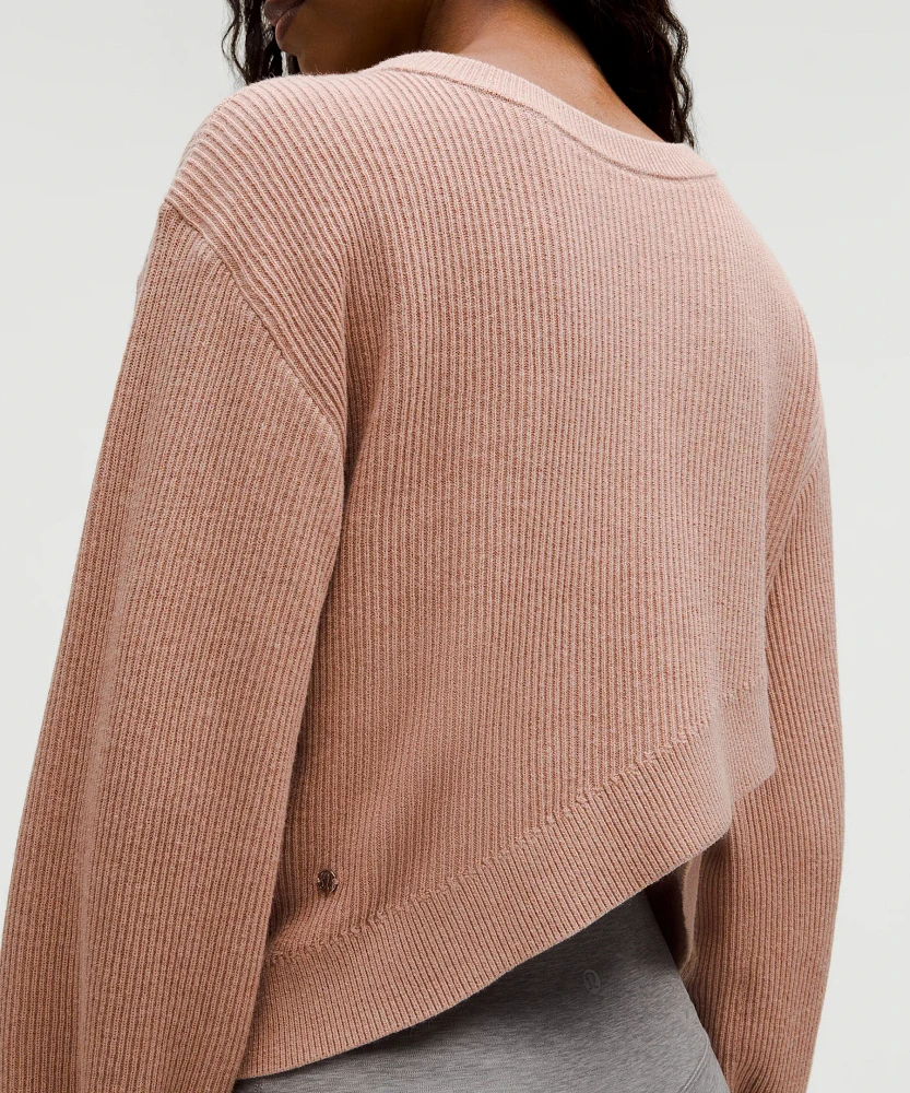 Reversible Crossover Sweater | Women's Sweaters