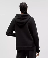 Scuba Oversized Side-Slit Hoodie | Women's Hoodies & Sweatshirts