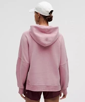 Scuba Oversized Side-Slit Hoodie | Women's Hoodies & Sweatshirts