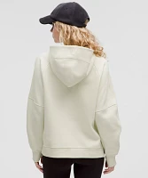 Scuba Oversized Side-Slit Hoodie | Women's Hoodies & Sweatshirts