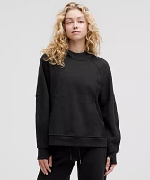 Scuba Oversized Side-Slit Hoodie | Women's Hoodies & Sweatshirts