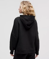 Scuba Oversized Side-Slit Hoodie | Women's Hoodies & Sweatshirts