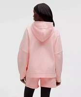 Scuba Oversized Side-Slit Hoodie | Women's Hoodies & Sweatshirts