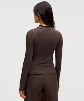 Hold Tight Lettuce-Edge Turtleneck | Women's Sweaters