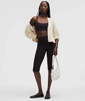Cotton Crochet Mesh Relaxed-Fit Cardigan | Women's Sweaters