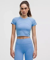 Swiftly Tech Cropped Short-Sleeve Shirt 2.0 | Women's Short Sleeve Shirts & Tee's