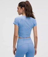 Swiftly Tech Cropped Short-Sleeve Shirt 2.0 | Women's Short Sleeve Shirts & Tee's