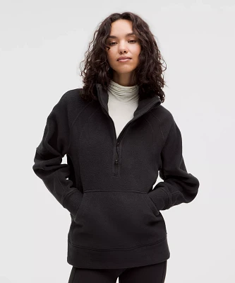 Scuba Tumbled Fleece Funnel-Neck Half Zip | Women's Hoodies & Sweatshirts