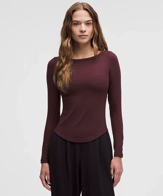 Hold Tight Boatneck Long-Sleeve Shirt | Women's Long Sleeve Shirts