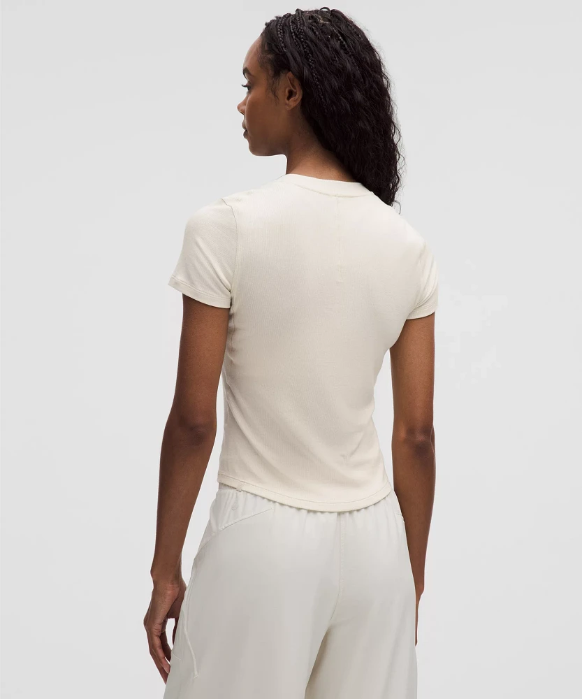 Hold Tight Short-Sleeve Henley | Women's Short Sleeve Shirts & Tee's